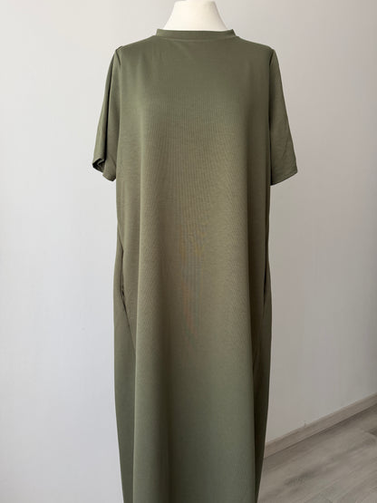 Basic T-Shirt-Kleid