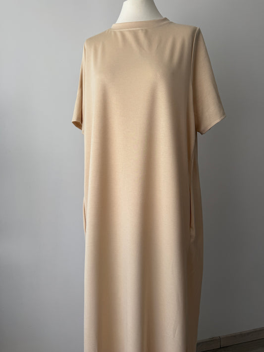 Basic T-Shirt-Kleid