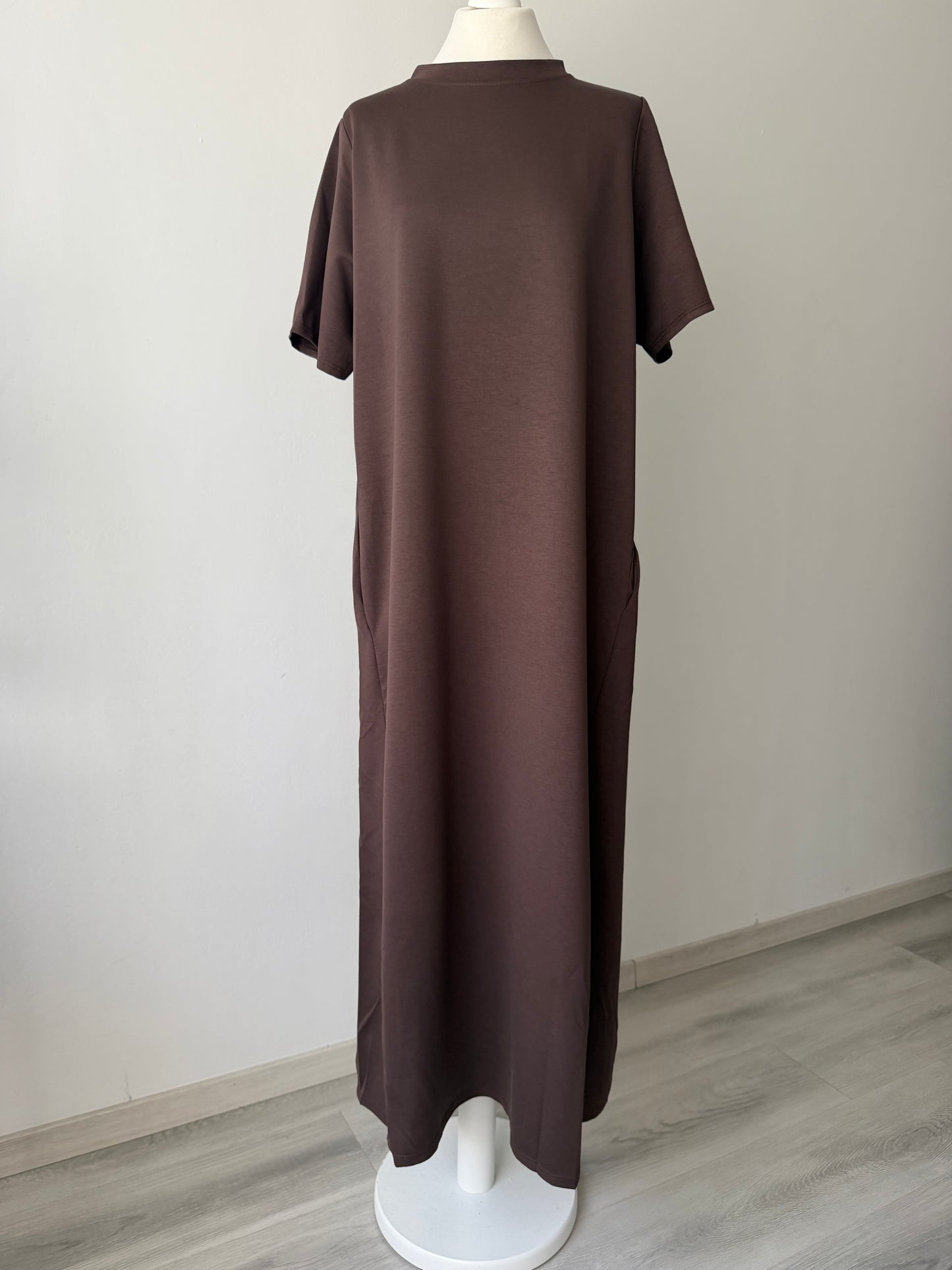 Basic T-Shirt-Kleid