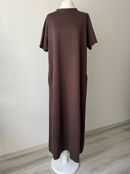 Basic T-Shirt-Kleid