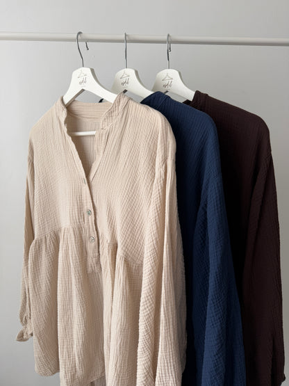 Musselin Bluse