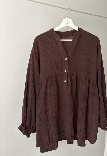 Musselin Bluse