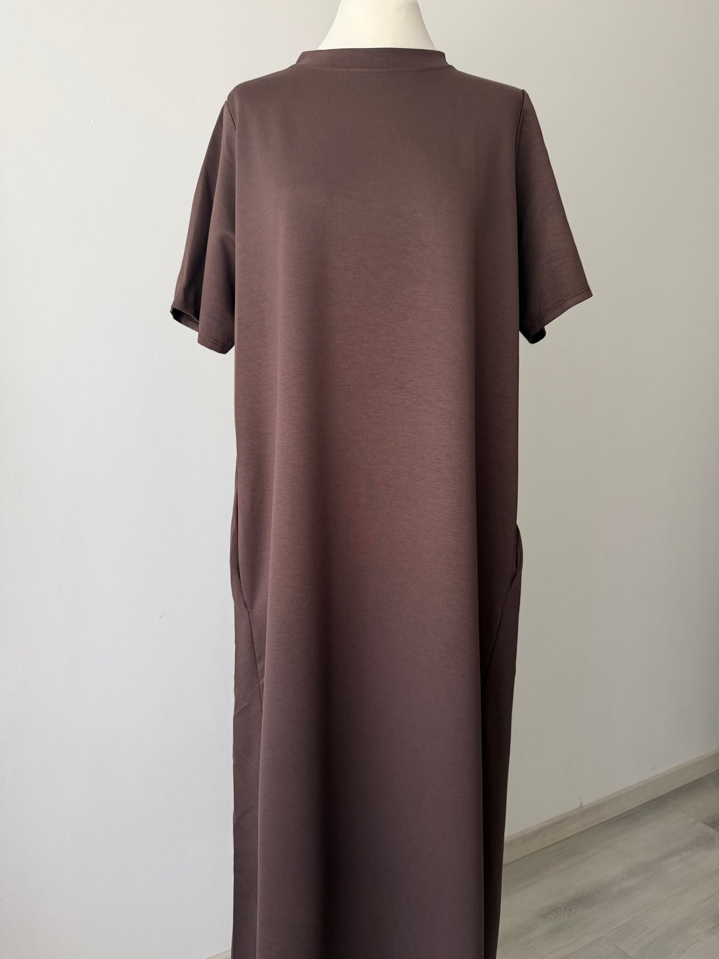 Basic T-Shirt-Kleid