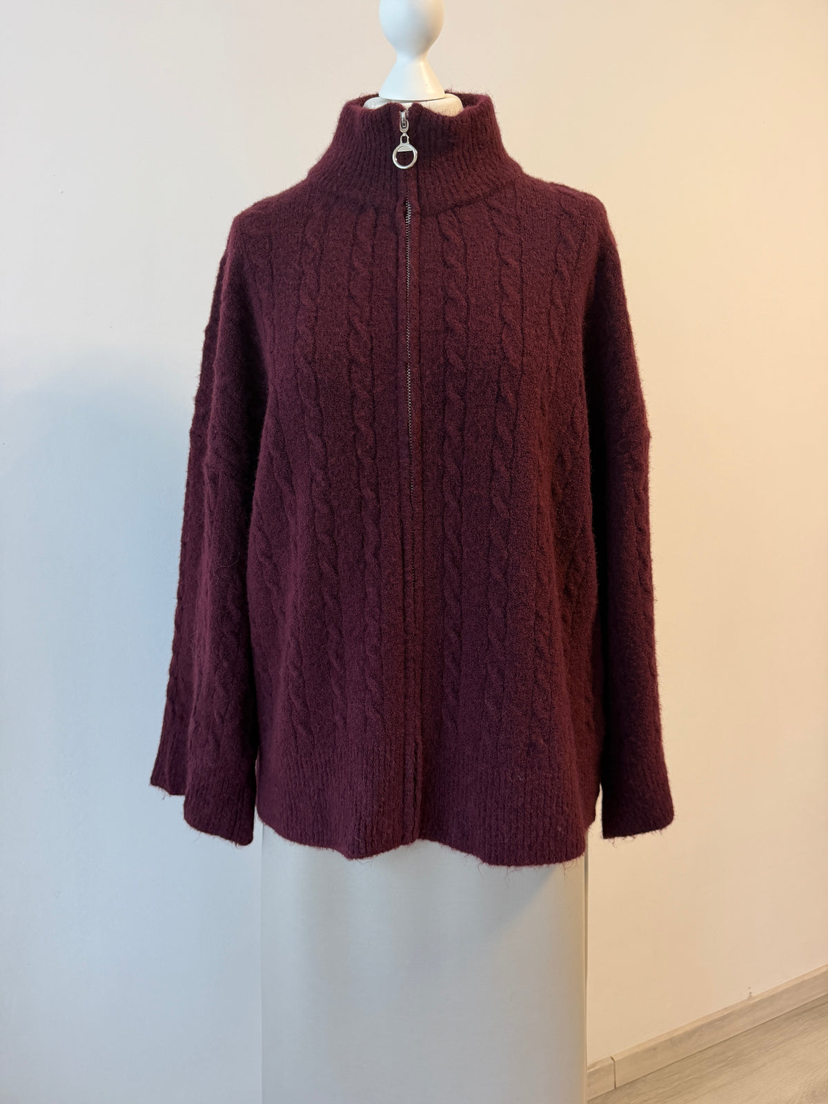 Zopfmuster Cardigan