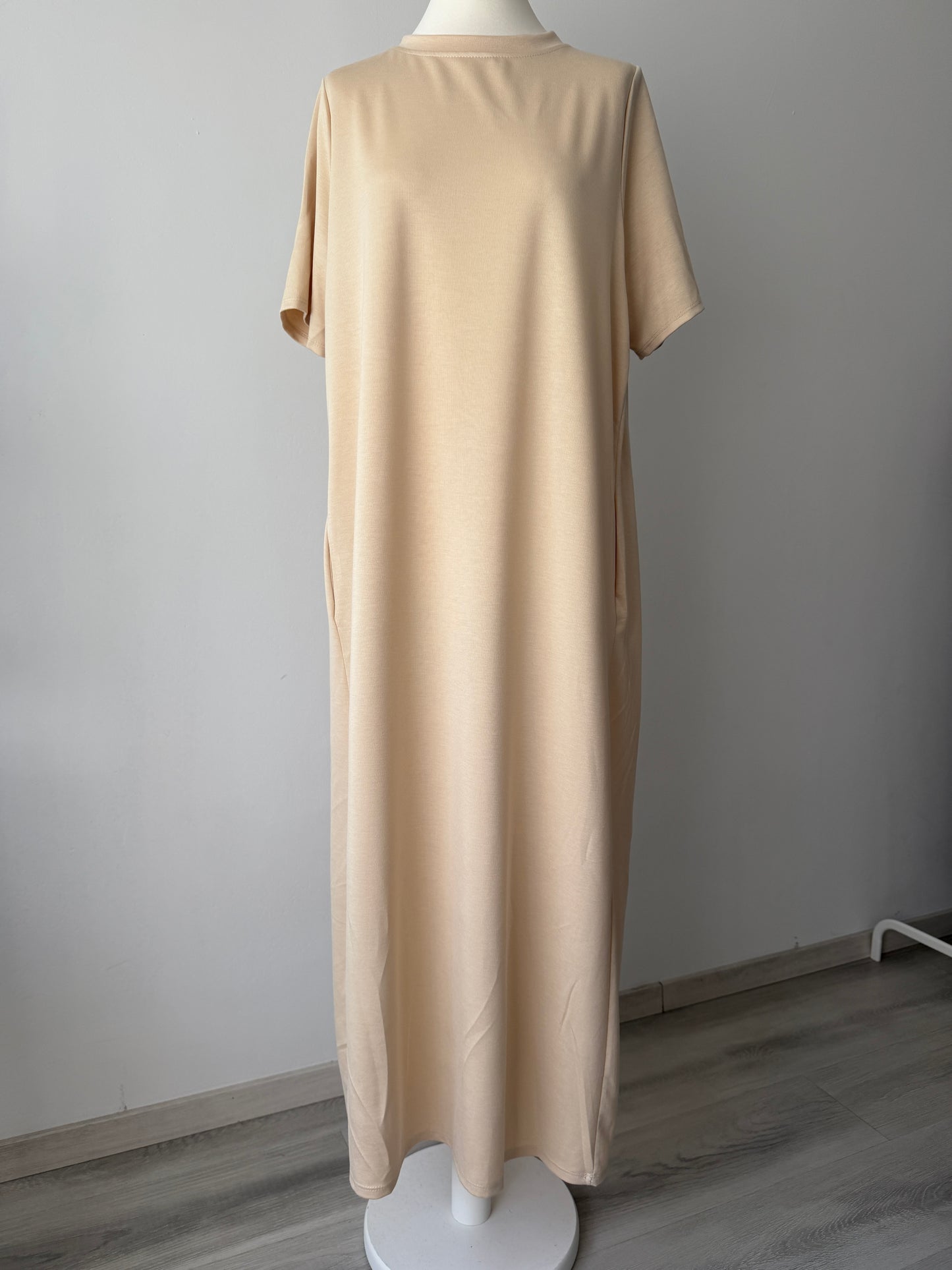 Basic T-Shirt-Kleid