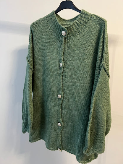 OVERSIZE STRICKCARDIGAN