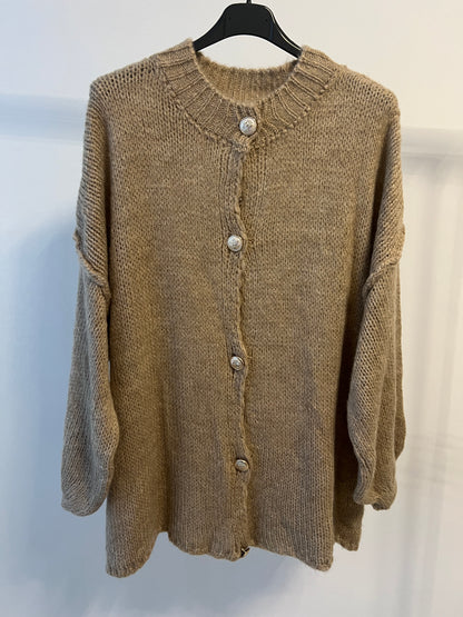 OVERSIZE STRICKCARDIGAN