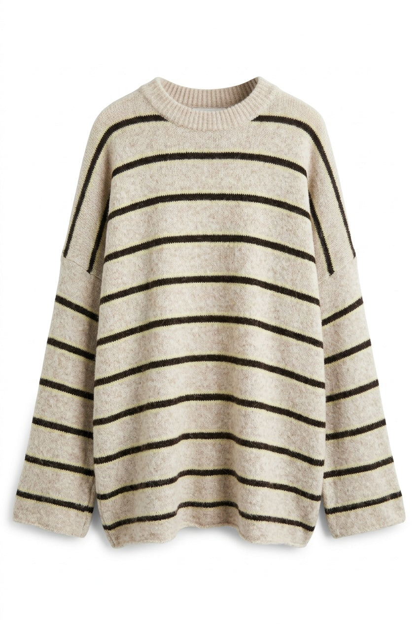 Gestreifter Pullover