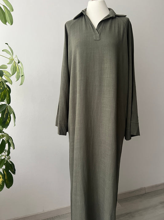 Leinenmix Kleid