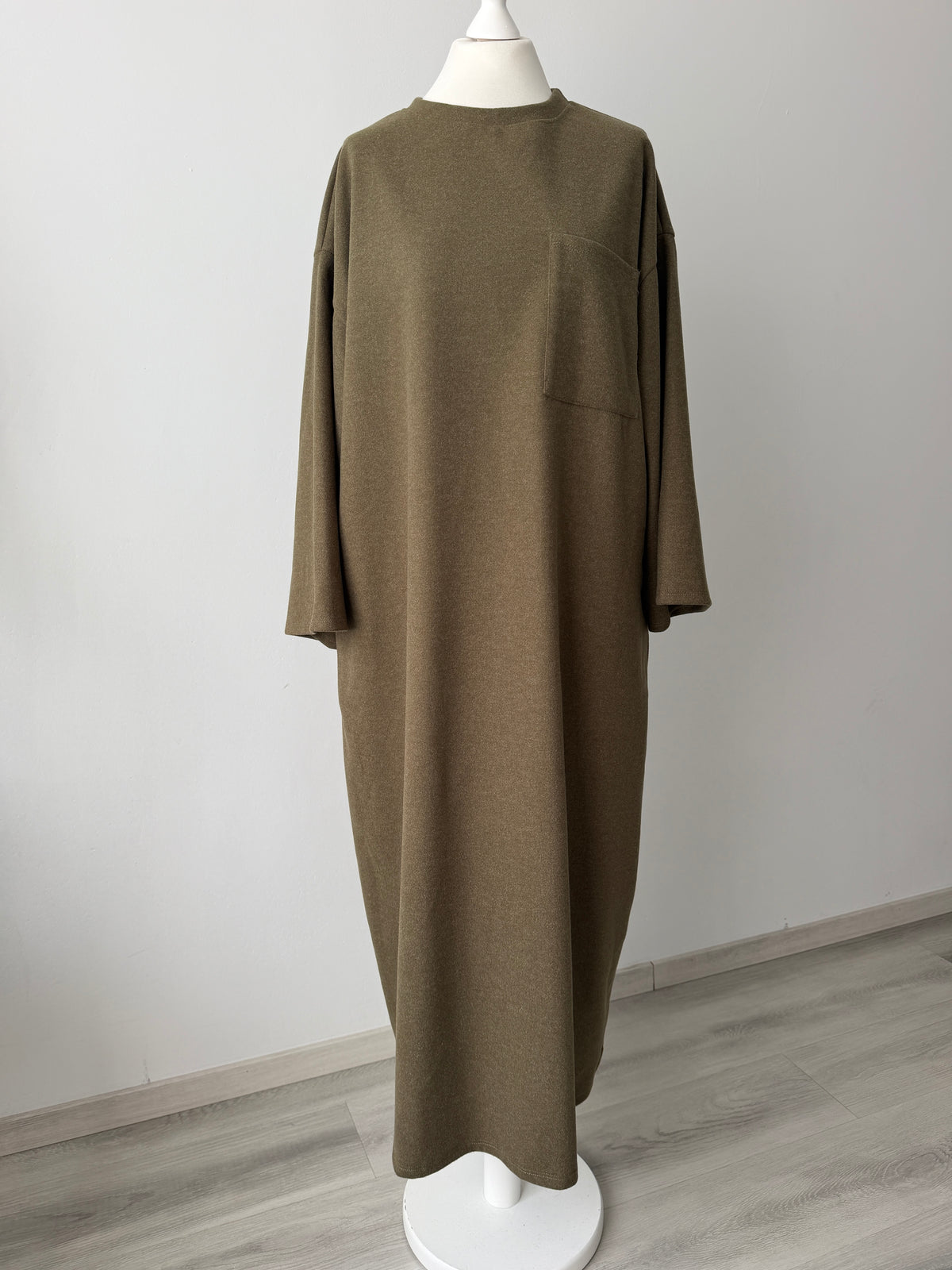 Oversize Fleece Kleid