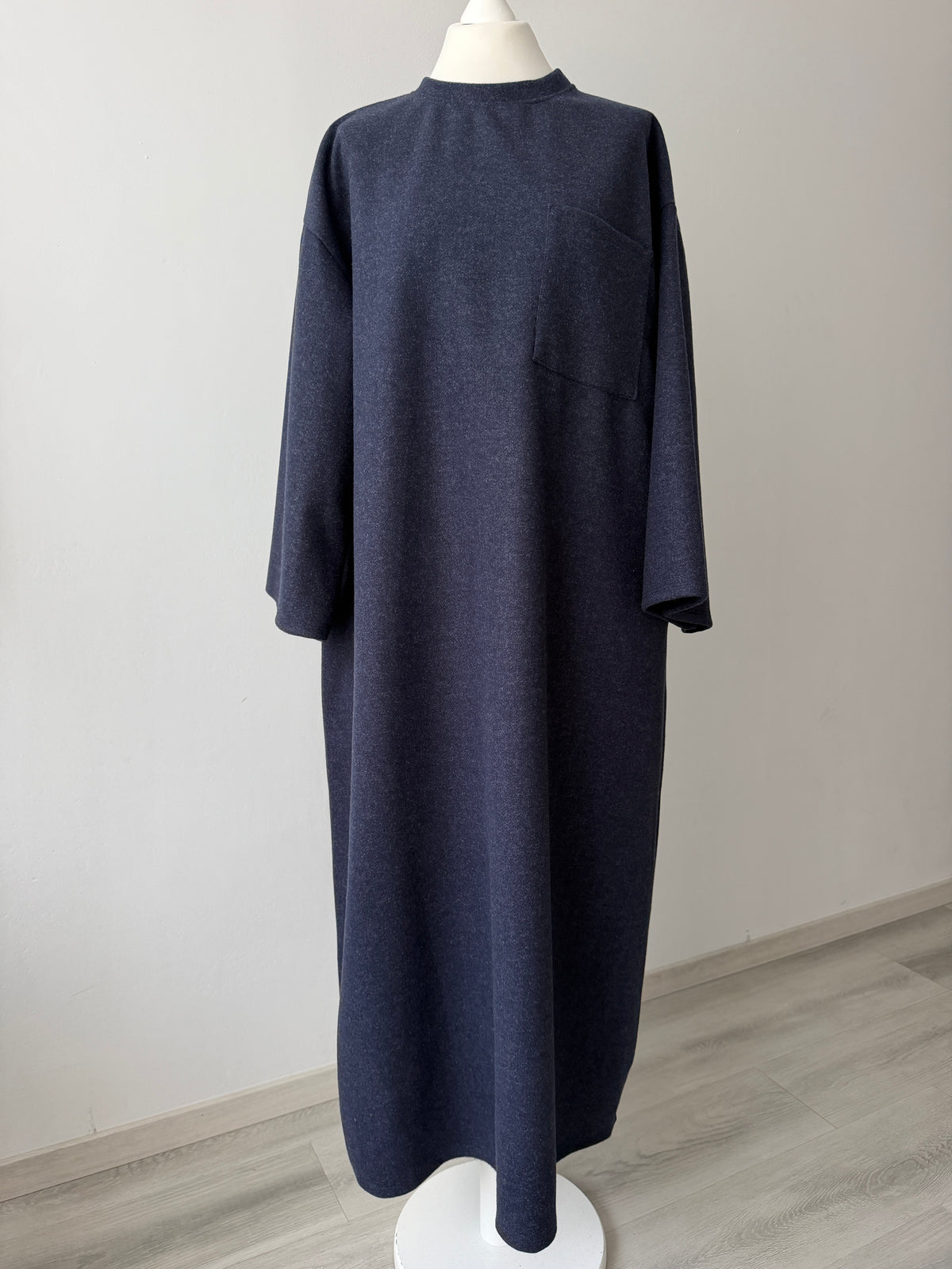 Oversize Fleece Kleid