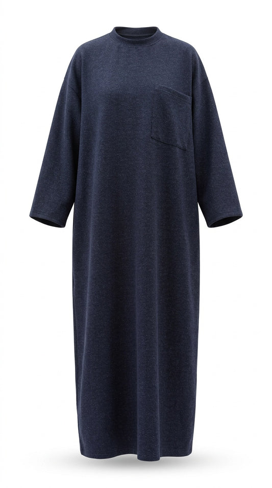 Oversize Fleece Kleid